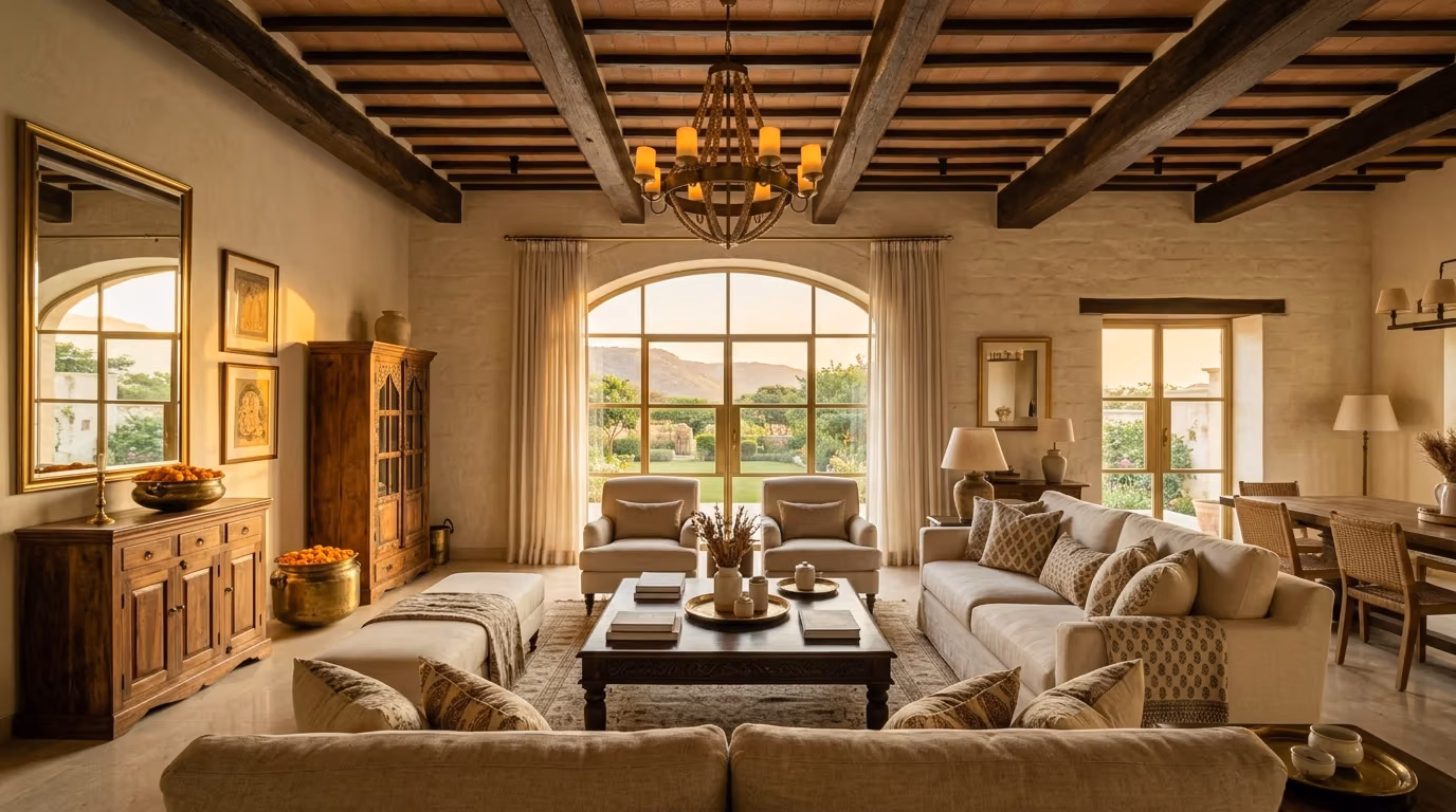Warm Minimalism interior